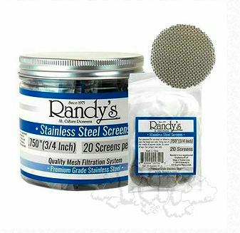 Randy's Screens - Stainless Steel - 0.750 - 20 pack