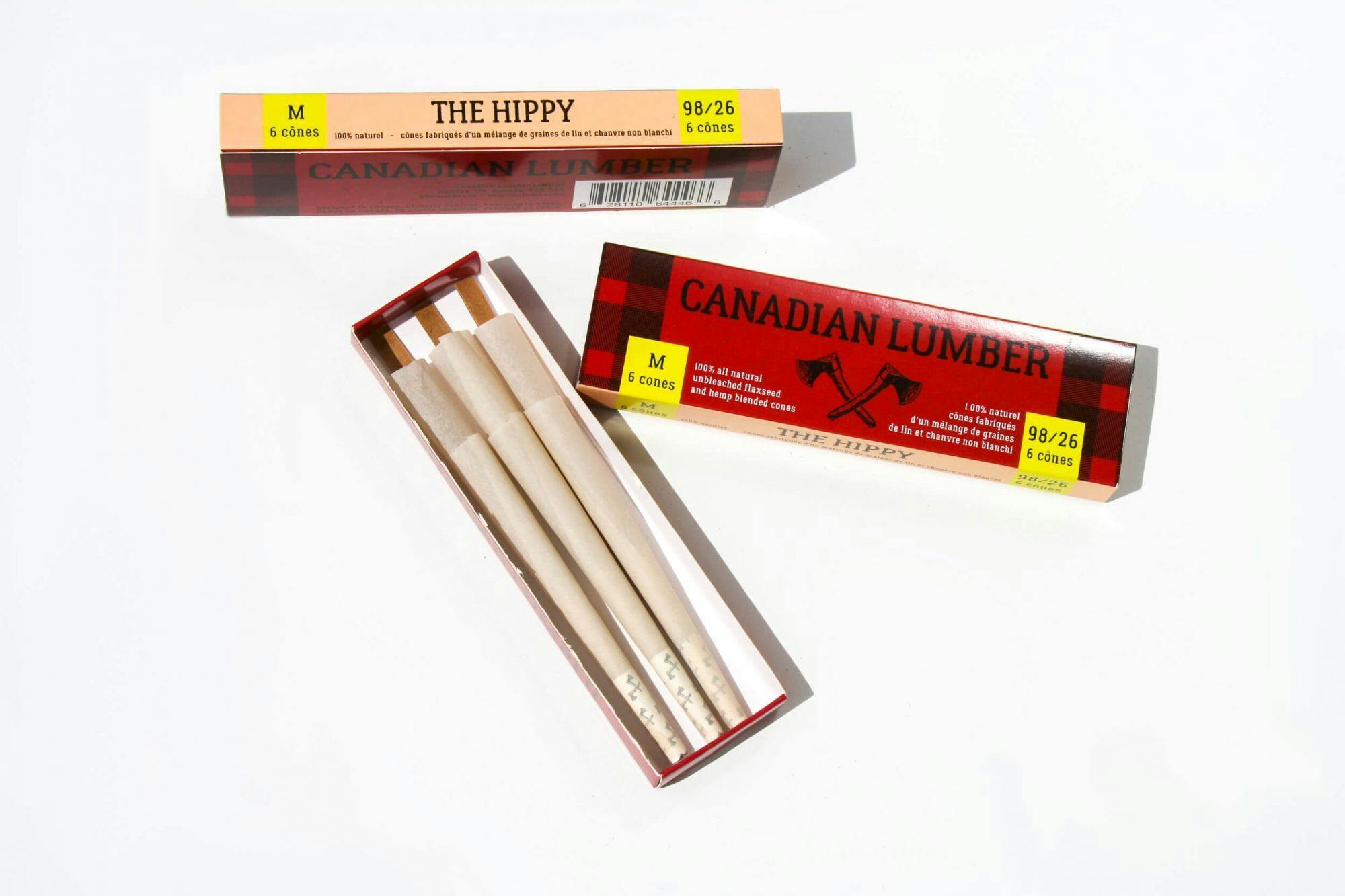 Canadian Lumber | The Hippy | Cones | 6 Pack