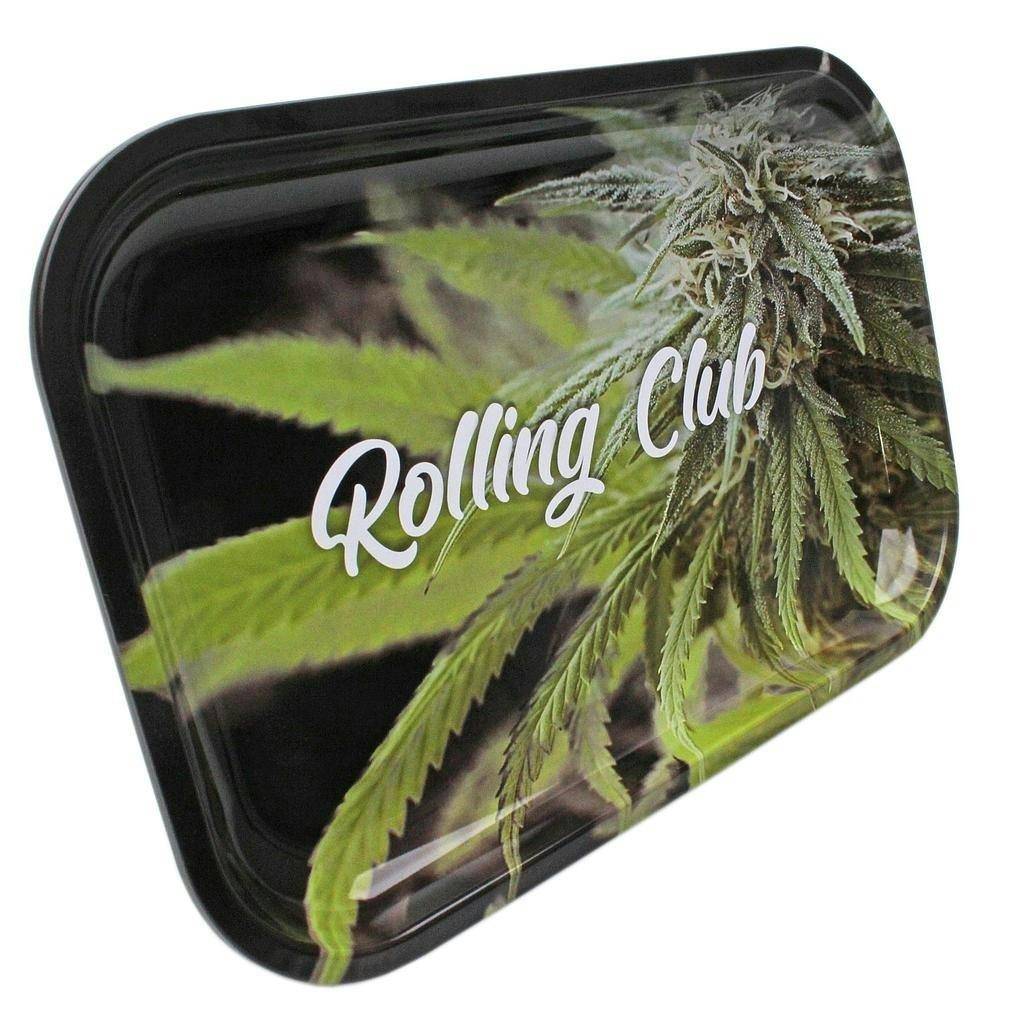 Rolling Club - Metal Rolling Tray - Medium - Perfect Crop