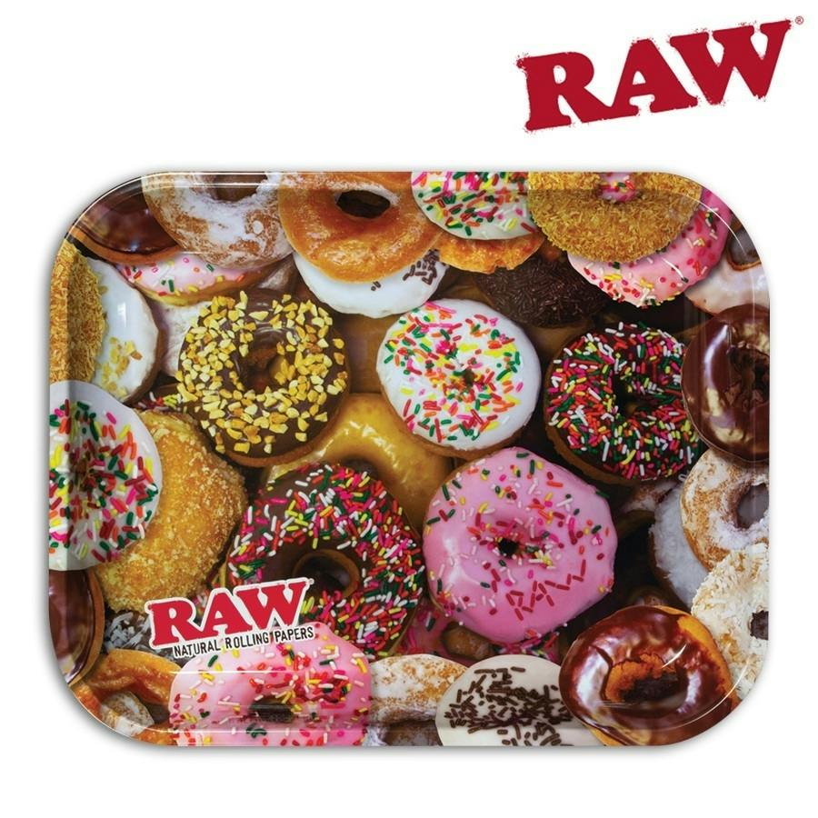 RAW - Metal Rolling Tray - Large - Donut