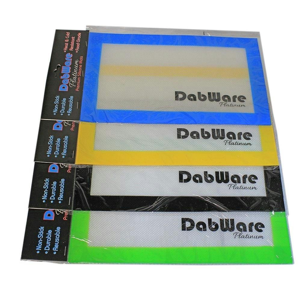 Dabware - Silicone Dab Mat - 12.5"x8" - Misc. Colors