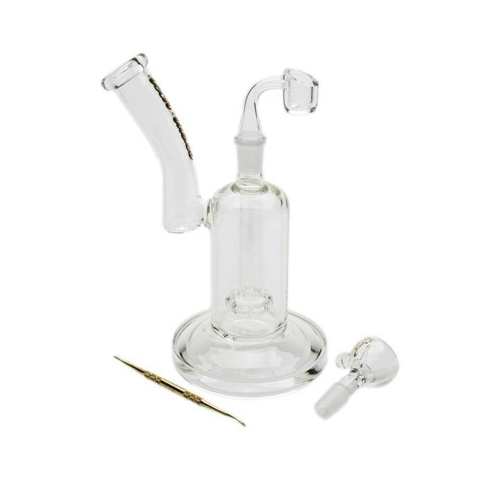Tech Tubes - Glass Concentrate Rig - Circ. Bubbler Combo - 8"