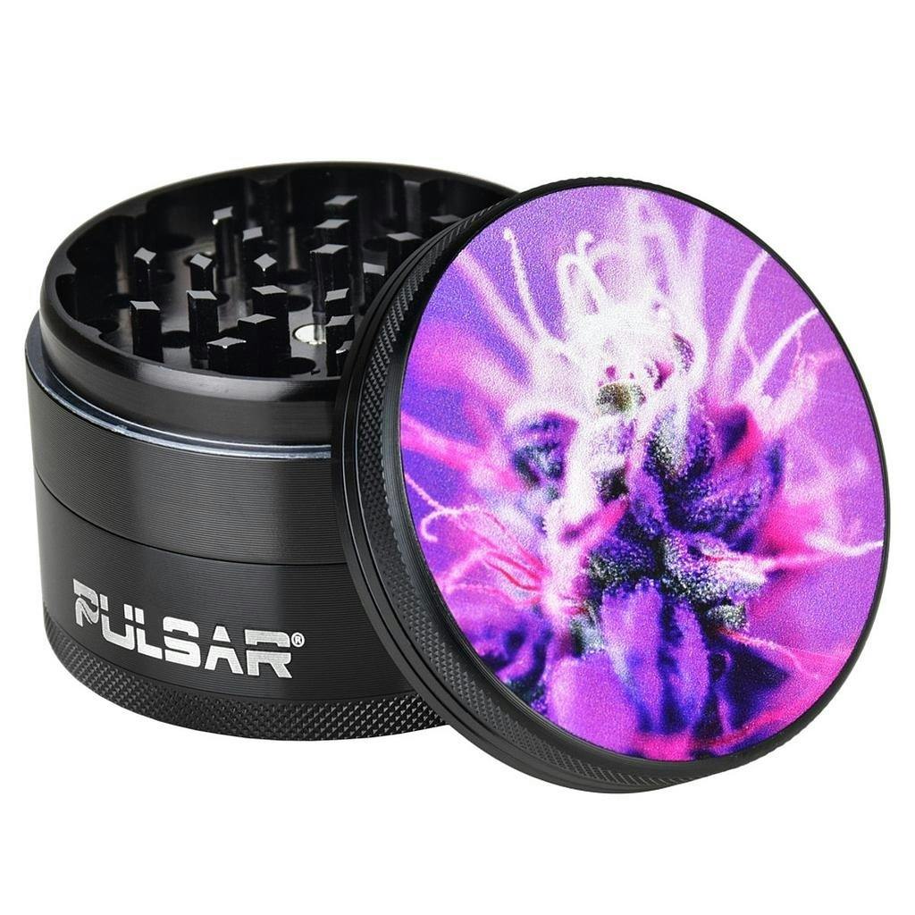 Pulsar - 4 Piece Grinder - Flowering - 2.5"