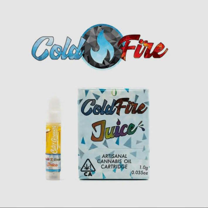 ColdFire - 1g Cured Resin Cartridge Lemon Cherry Gelato