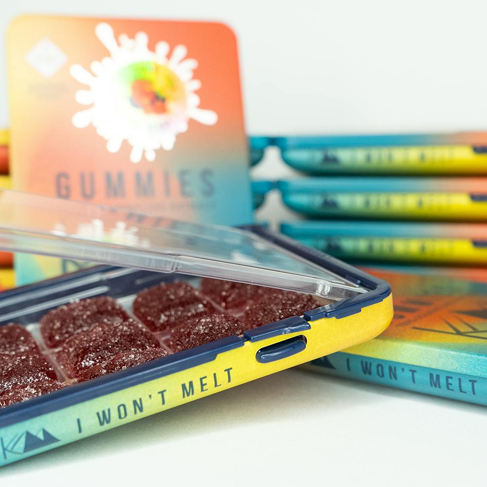 Sour Cherry Berry [10pk] (100mg) | Kush Masters - Rosin Gummies