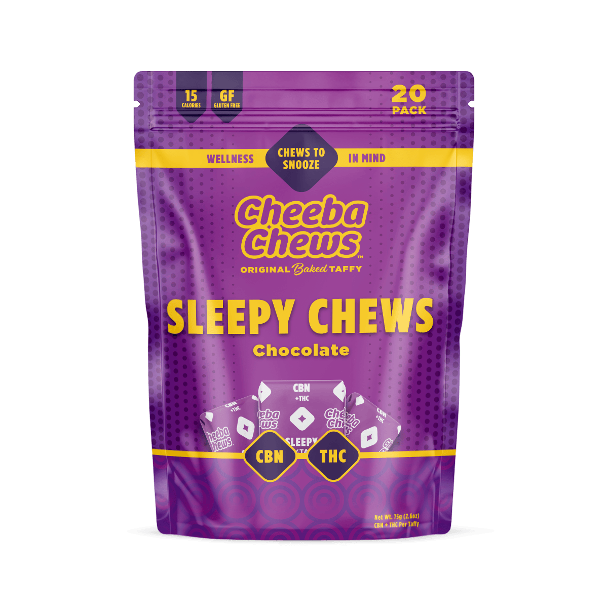 1:1 Sleepy Chews [10pk] (100mg THC/100mg CBN)
