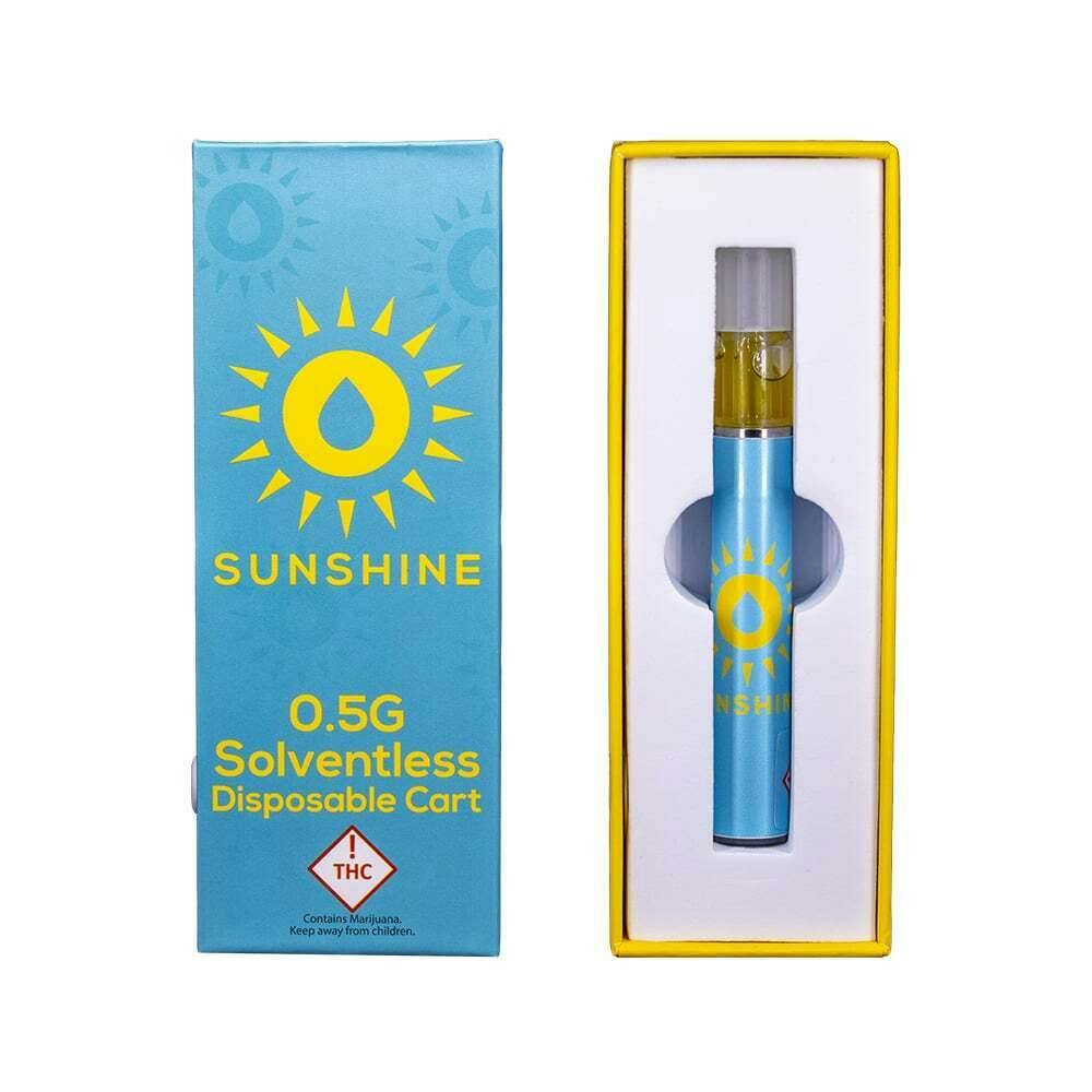Banana Splitter [500mg] | Sunshine - Live Rosin Disposable