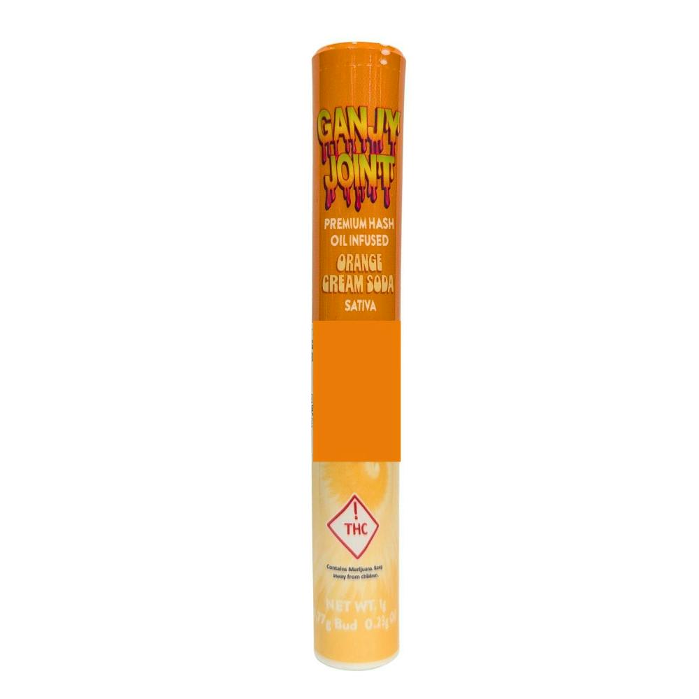Orange Cream Soda [1g] | Ganjy - Hash Infused Pre Roll