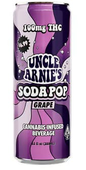 Grape Soda Pop | Carbonated | 100mg | 12oz