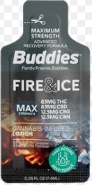 20:20:1:1 Fire & Ice Max | Balms | THC:CBD:CBG:CBN 83mg:83mg:12.5mg:12.5mg