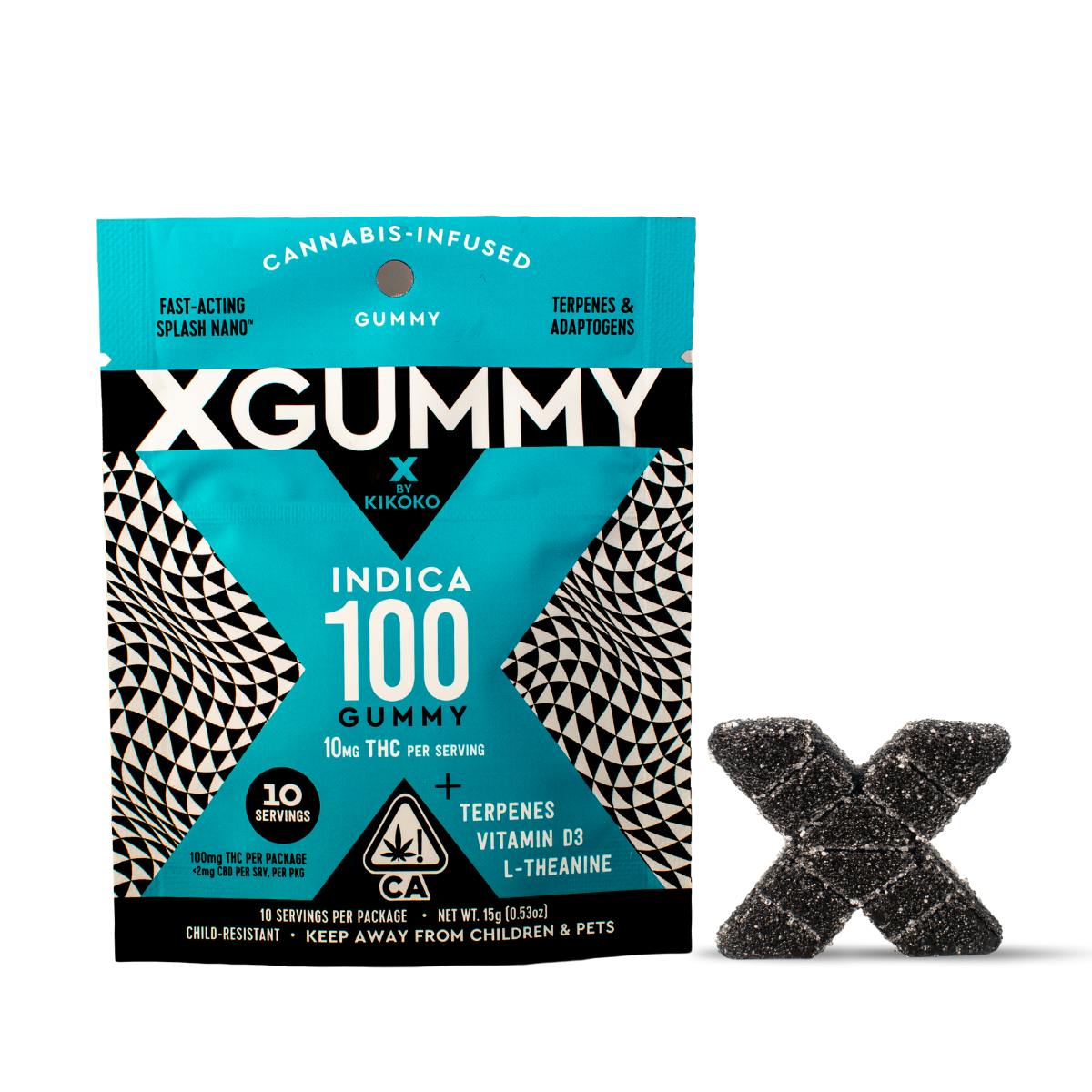 Indica | 100MG | Gummy | Kikoko