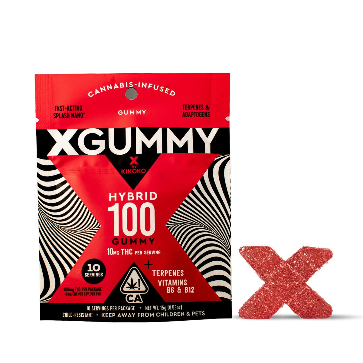 Hybrid | 100MG | Gummy | Kikoko