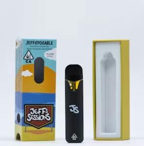Jeff's Sessions Papaya 1g Live Resin Disposable by Jeff's Sessions