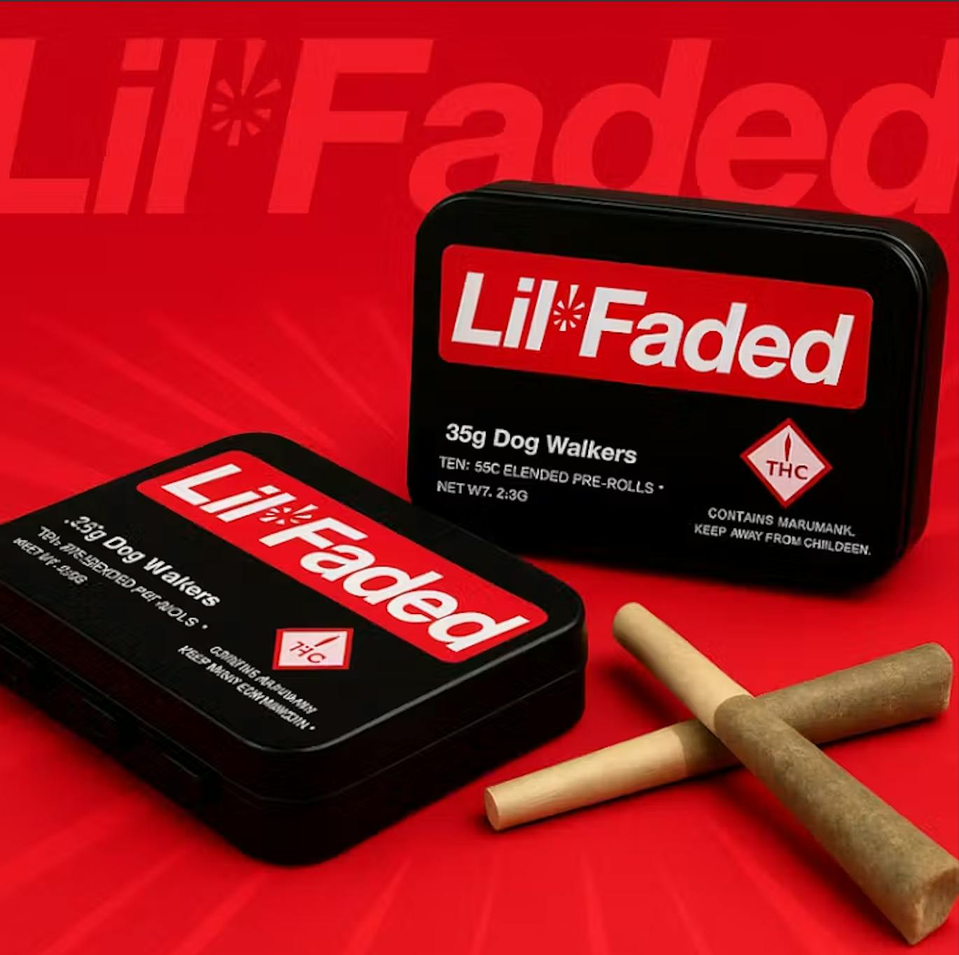 Faded AF - Riddlers (H) - 10pk Dogwalkers (3.5g Total)