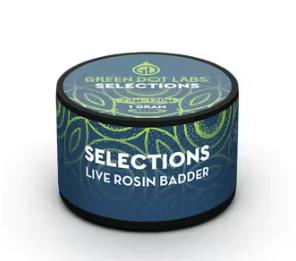 GDL Live Rosin Badder (1g) | Selections | F.A.F.O.