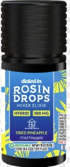 Dialed in Rosin Drops Gummies (100mg){Island Band)