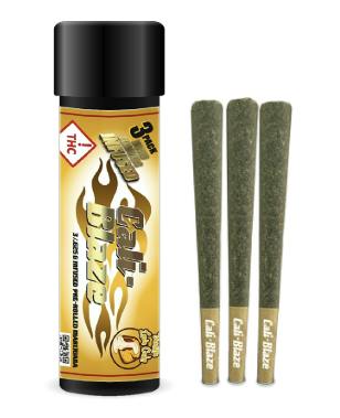 Lilac Diesel | Infused Joints | 0.625g each | 3pk by Cali-Blaze