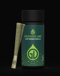 Jetpack + Jetpack Live Resin Rolls 5-PK Greendot Labs (R)