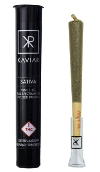 Kaviar Indica Joint 1.5g (R) - BOTH - 1.5g
