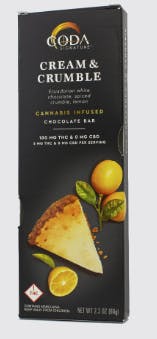 Cream & Crumble Chocolate | 100mg THC