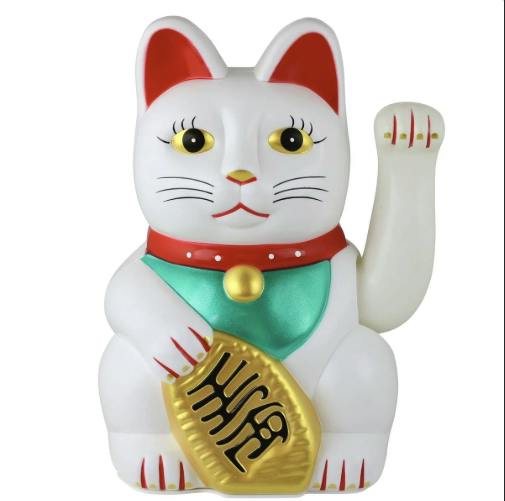 Waving Good Luck Cat - Large