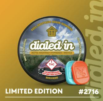 Dialed in Gummies (100mg)(Highway Hypnosis)