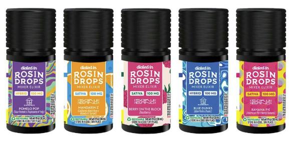 Dialed In | LTO | Rosin Drops | Sativa | Pink Pineapple Berry | 100mg