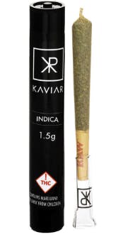 Kaviar Indica Joint 1.5g (R) - BOTH - 1.5g