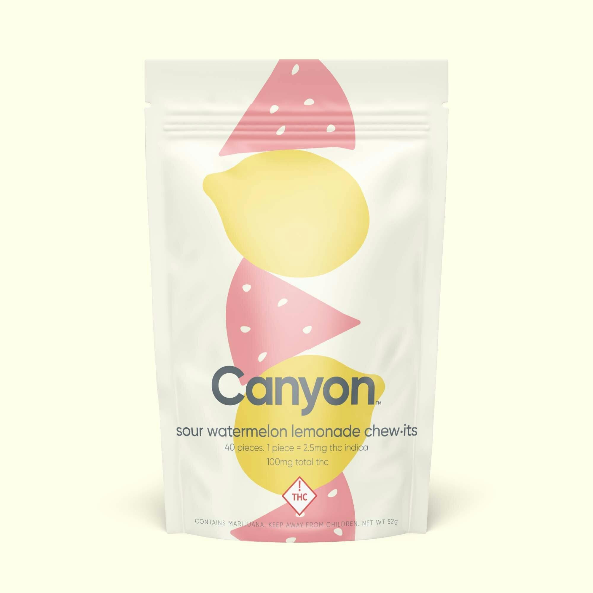 Watermelon Lemonade Chew-Its | Gummies | 40pk | 2.5mg/ea