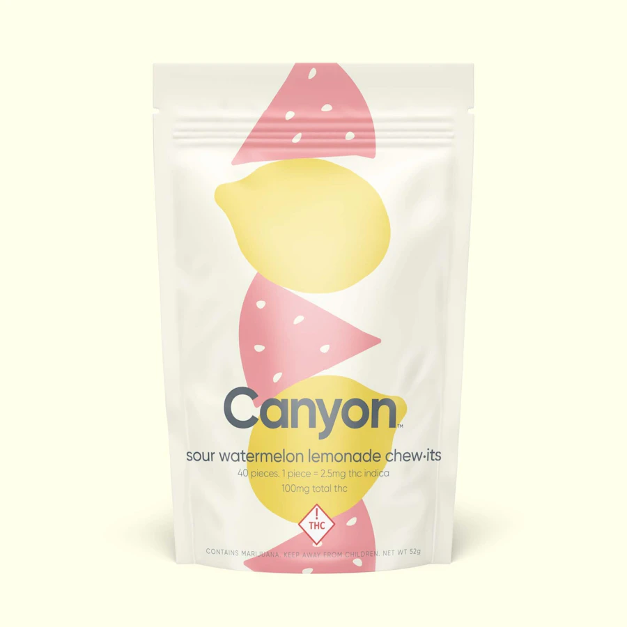 Watermelon Lemonade Chew-Its | Gummies | 40pk | 2.5mg/ea — gummies listed on the Herbs 4 You menu