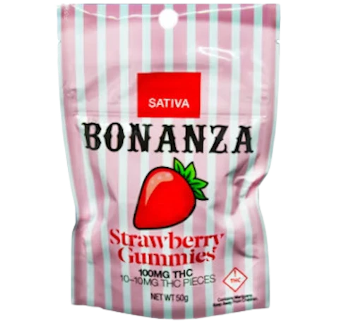 Boosted Gummies Strawberry Sativa — gummies listed on the Herbs 4 You menu