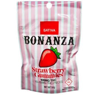 Boosted Gummies Strawberry Sativa — gummies listed on the Herbs 4 You menu