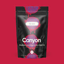 Blueberry Pomegranate Chew Its | Gummies | 20pk | 5mg/ea — gummies listed on the Herbs 4 You menu