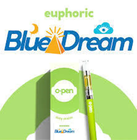 O.pen | Euphoric Blue Dream | Daily Strains Cartridge | 1g — cartridge listed on the Herbs 4 You menu