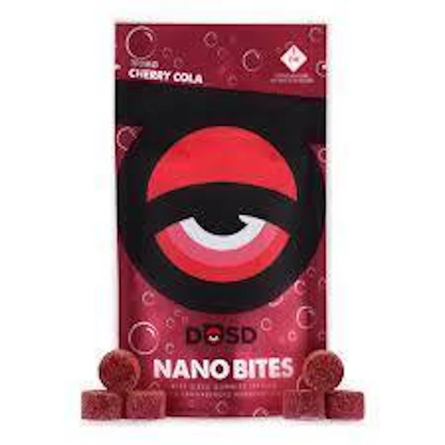 Nano Bites - Cherry Cola 100mg — gummies listed on the Herbs 4 You menu