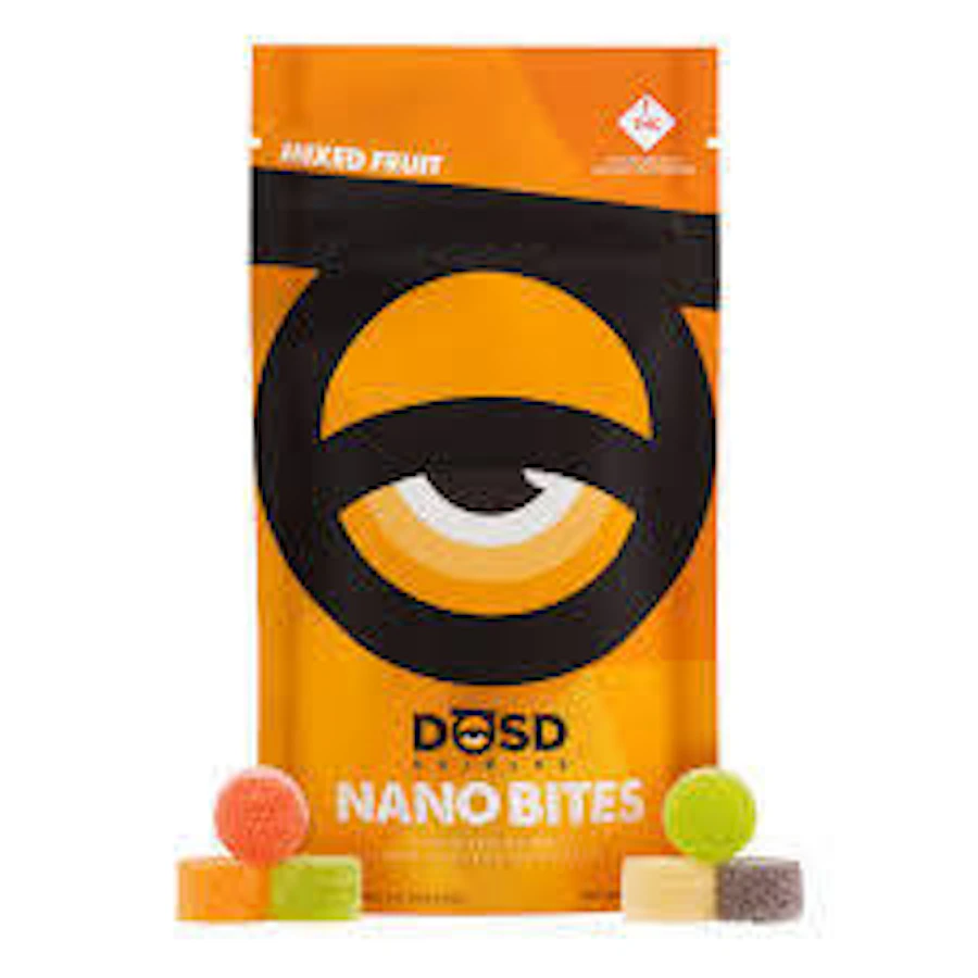 Nano Bites - Mixed Fruit 100mg — gummies listed on the Herbs 4 You menu