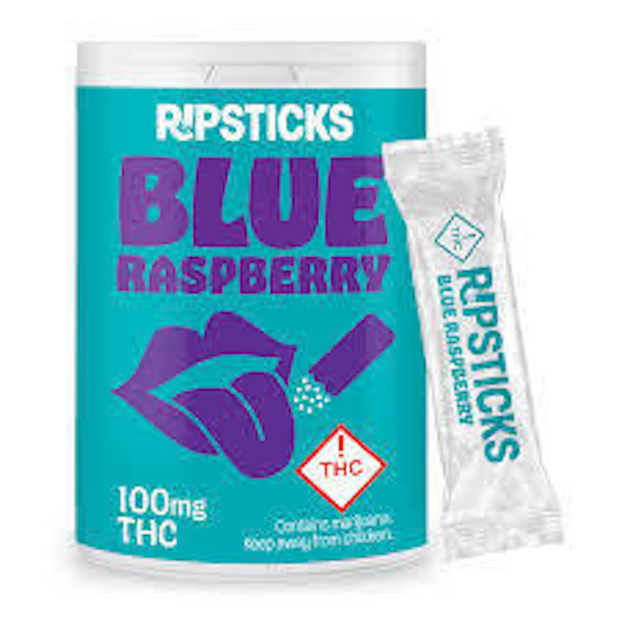Ripple Quick Stick Blue Raspberry Sativa 100mg — edibles listed on the Herbs 4 You menu