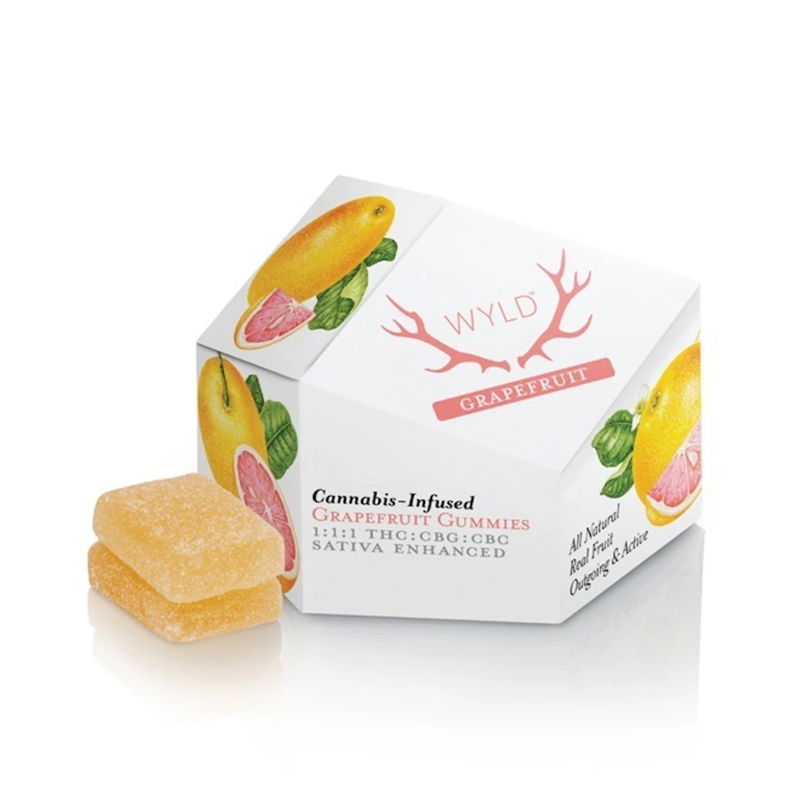Grapefruit 1:1:1 CBG:CBC + Sativa Enhanced Gummies | 100mg | 10ct |10mg/ea — gummies listed on the Herbs 4 You menu