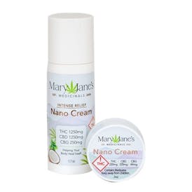 Intense Relief Nano Cream 1250MG THC:CBD / 250MG CBG:CBC