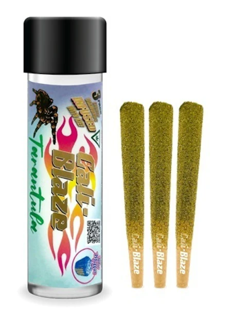 Cali-Blaze | Mango | Tarantula Infused Joints | 1g each | 3pk — infused joints listed on the Herbs 4 You menu