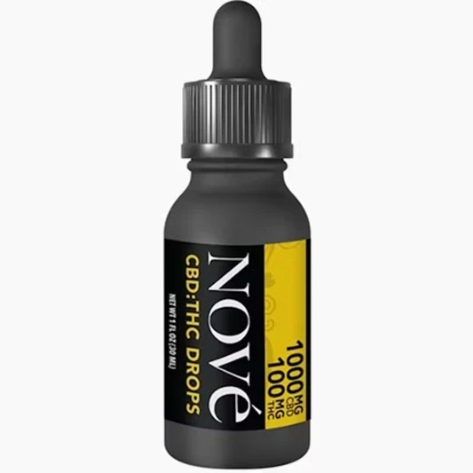 Nove - 10:1 CBD:THC Tincture (1000:100) — edibles listed on the Herbs 4 You menu