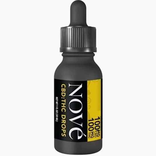 Nove - 1:1 CBD:THC Tincture (100:100) — edibles listed on the Herbs 4 You menu