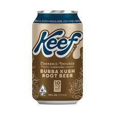 Keef Classic Soda Bubba Kush Root Beer - 10mg — carbonated listed on the Herbs 4 You menu