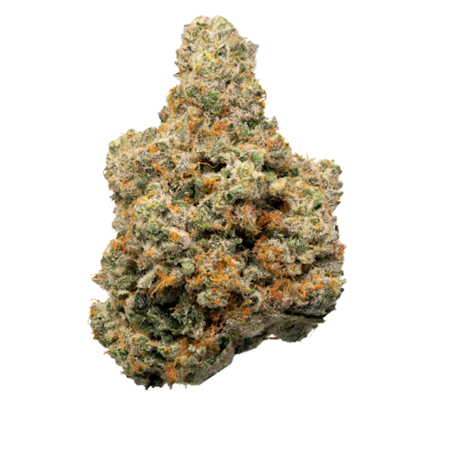 Flower packaging shown for Bubblegum Peaches on the Herbs 4 You menu