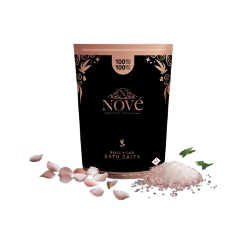 Nove Rose Bath Salts 500MG/500MG — bath listed on the Herbs 4 You menu