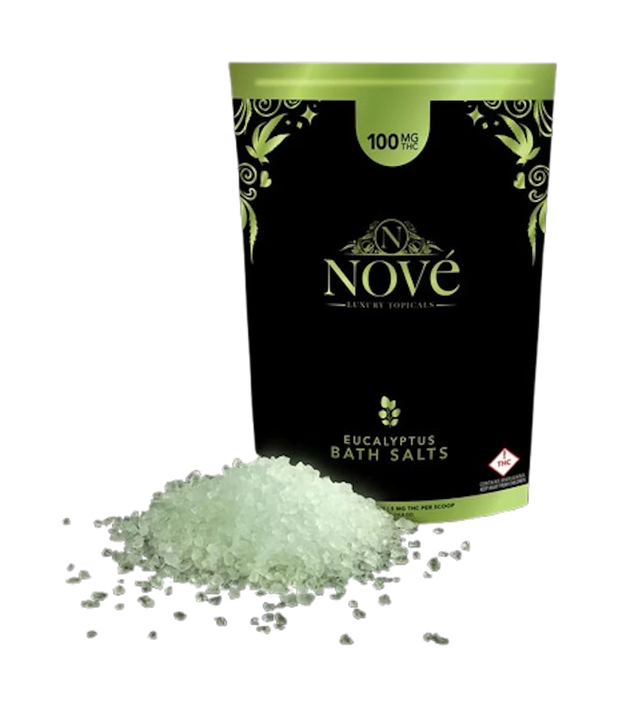 Nove Eucalyptus Bath Salts 500MG — bath listed on the Herbs 4 You menu