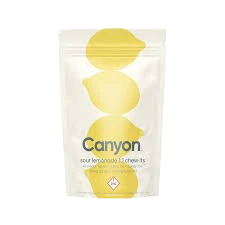 CANYON: Sour Lemonade 1:1 Chew-Its 100MG — gummies listed on the Herbs 4 You menu