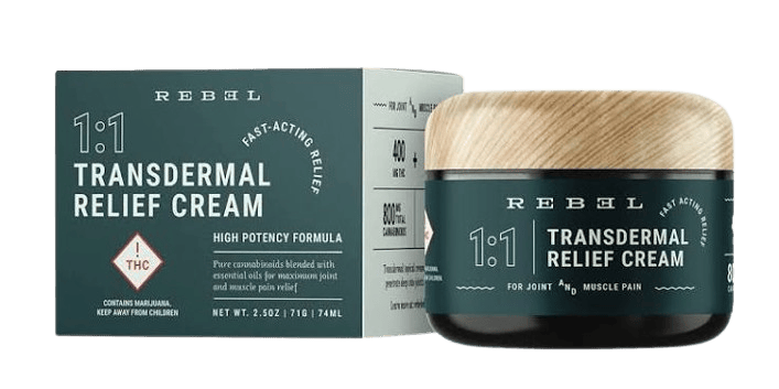 Rebel - 1:1 Transdermal Relief Cream
