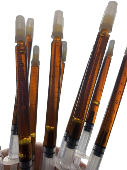 RSO packaging shown for Permanent Marker West Edison Activated Oil 1g Syringe on the Herbs 4 You menu
