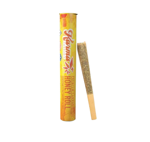 Infused Joints packaging shown for Barrel Rollz 1.2G Honey Roll on the Herbs 4 You menu